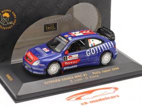 Citroen Xsara WRC #1 rally Japan 2006 Loeb, Elena 1:43 Ixo