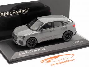 Audi RS Q3 Sportback (F3) Bouwjaar 2019 nardo grijs 1:43 Minichamps