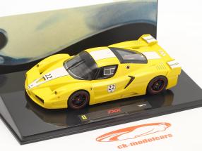 Ferrari FXX #22 jaune 1:43 HotWheels Elite