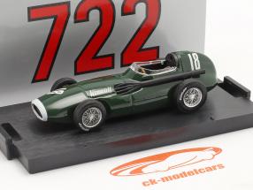 S. Moss / T. Brooks  Vanwall VW57 #18 Winnaar Brits GP formule 1 1957 1:43 Brumm