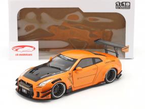LB Works Nissan GT-R (R35) 类型 2 橙子 金属的 1:18 Solido
