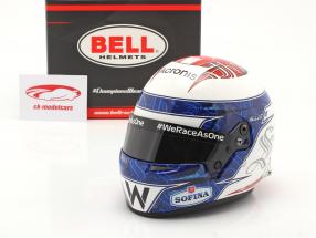 Nicholas Latifi #6 Williams Racing formel 1 2021 hjelm 1:2 Bell