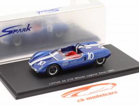 Lotus 23 #10 Winnaar Laguna Seca 1963 Parsons 1:43 Spark