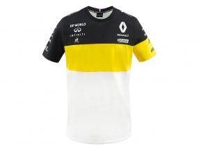 Renault DP World F1 Team T-shirt formule 1 2020 blanc / jaune / noir