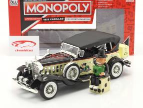 Cadillac V16 Sport Phaeton Anno di costruzione 1932 Con Sig. monopolio figura 1:18 AutoWorld