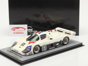 Sauber C8 #61 24h LeMans 1985 Quester, Nielsen, Welti 1:18 Tecnomodel