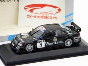 Un gris Mercedes C-Class #4 DTM 1996 AMG équipe Minichamps 1:43