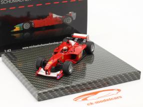 M. Schumacher Ferrari F1-2000 #3 vinder europæisk GP formel 1 Verdensmester 2000 1:43 Ixo