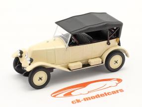 Renault 6CV Type NN Torpedo Baujahr 1925 creme weiß / schwarz 1:43 Norev