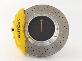 レーシングブレーキディスク 卓上時計 AUTOart