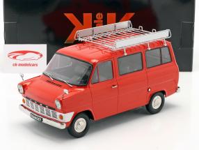 Ford Transit Bus Année de construction 1965 rouge 1:18 KK-Scale