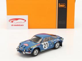 Alpine Renault A110 #21 3° Rallye Monte Carlo 1973 Nicolas, Vial 1:24 Ixo
