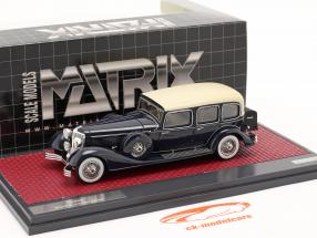 Cord E-1 limousine bouwjaar 1932 donkerblauw 1:43 Matrix