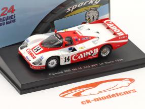 Porsche 956 #14 2. 24h LeMans 1985 Palmer, Weaver, Lloyd 1:64 Spark