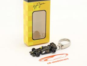 Ayrton Senna Schlüsselanhänger Lotus 97T #12 Formel 1 1985 1:87 Ixo