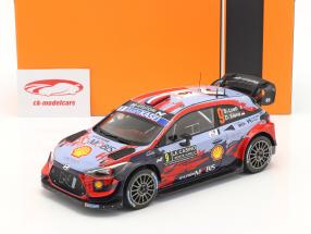 Hyundai i20 Coupe WRC #9 Rallye Monte Carlo 2020 Loeb. Elena 1:18 Ixo