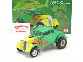 Gasser Rat Fink Année de construction 1933 vert / jaune 1:18 GMP