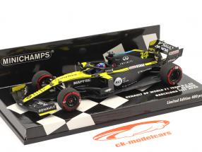 Fernando Alonso Renault R.S.20 #14 Barcelona Test Formel 1 2020 1:43 Minichamps