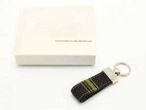 Porsche Keyring original seat fabric plaid