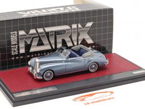 Mercedes-Benz 220 A (W187) Wendler Cabriolet Open Top 1952 blue 1:43 Matrix