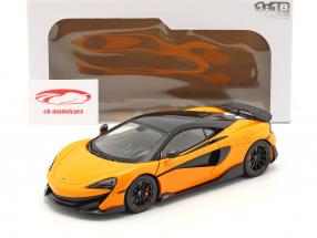 McLaren 600LT Coupe 建設年 2018 オレンジ 1:18 Solido