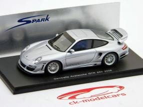 【数量限定】旧モデル在庫処分セールを開催します！ Avalanche Gemballa Porsche 1:43 Spark GTR grey 2006 650 ミニカー