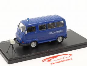 Renault Estafette 800 Gendarmerie Mobil-Radar 1978 blau 1:43 Hachette