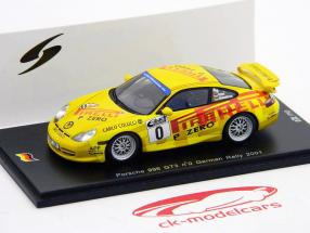 Porsche 996 GT3 #0 Rally Duitsland 2001 W. Röhrl, C. Geistdörfer 1:43 Spark