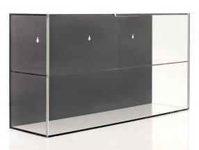 高质量 展示柜 为了 头盔 1:2 或者 模型车 1:18 黑色的 SAFE