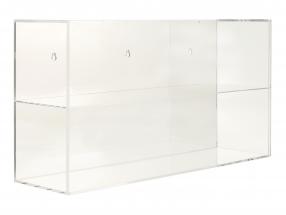 Alta qualidade espelhado Mostruário para Capacetes 1:2 ou Carros modelo 1:18 SAFE