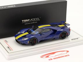Ford GT Sunoco blue / yellow 1:43 TrueScale