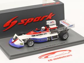 Mark Donohue March 751 #28 5th British GP Formel 1 1975 1:43 Spark