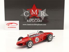 G. Baghetti Ferrari 156 Sharknose #50 gagnant français GP formule 1 1961 1:18 CMR