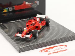 Michael Schumacher Ferrari 248 F1 #5 gagnant San Marino GP formule 1 2006 1:43 Ixo