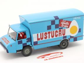 Berliet Stradair 20 furgão Lustucru Ano de construção 1968 azul 1:43 Hachette