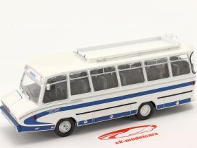 Berliet Stradair Autocar Año de construcción 1965 blanco / azul 1:43 Hachette