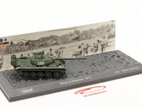 tanque Type 59 Com Base de Diorama Dong Ha / Vietnam 1972 1:72 Hachette