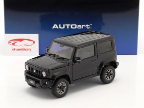 Suzuki Jimny Sierra (JB74) Baujahr 2018 bläulich schwarz 1:18 AUTOart
