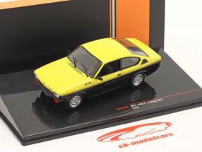 Opel Kadett C Coupe GT/E year 1976 yellow / black 1:43 Ixo