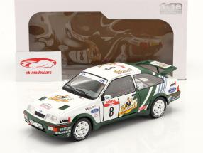 Ford Sierra RS Cosworth #8 ganador Rallye Tour de Corse 1988 Auriol, Occelli 1:18 Solido
