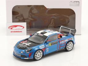 Alpine A110 Rally RGT #43 ganador R-GT Rallye Monte Carlo 2021 1:18 Solido