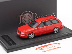 Audi Avant RS2 Byggeår 1994 rød 1:43 TopMarques