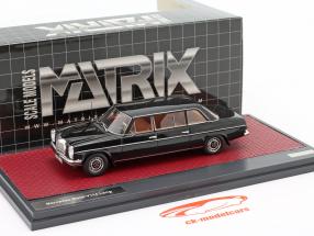 Mercedes-Benz V114 Lang Byggeår 1969 sort 1:43 Matrix