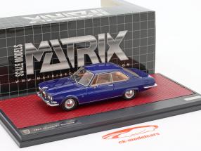 Jaguar FT Bertone Byggeår 1966 blå metallisk 1:43 Matrix