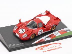 Ferrari 512 S #21 vinder 12h Sebring 1970 Vaccarella, Giunti, Andretti 1:43 Altaya
