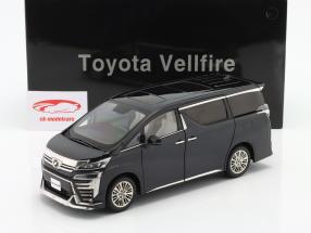 Toyota Vellfire varevogn LHD sort 1:18 KengFai