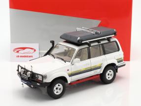 Toyota Land Cruiser J8 LHD Med tagboks hvid 1:18 KengFai