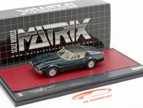 Jensen Nova by Vignale Année de construction 1967 vert foncé métallique 1:43 Matrix
