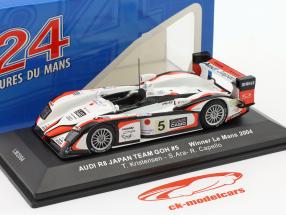 Audi R8 #5 Sieger 24h LeMans 2004 Kristensen, Ara, Capello 1:43 Ixo