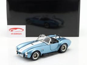 Shelby Cobra 427 S/C Spider Byggeår 1962 Lyseblå / hvid 1:18 Kyosho